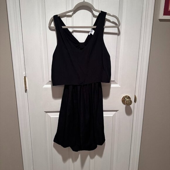 BAR III Black Dress with Bow Back - Size Medium - Picture 1 of 4